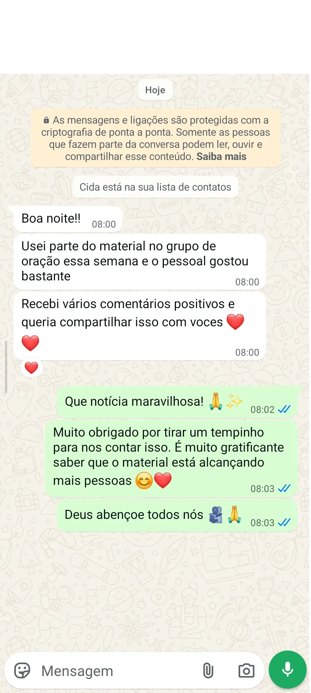 Depoimento 1
